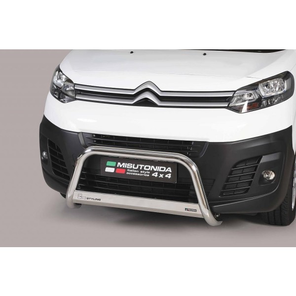 Citroen Jumpy III nerezový přední ochranný rám 63mm