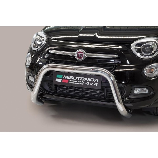 Fiat 500 X nerezový přední ochranný rám 76mm