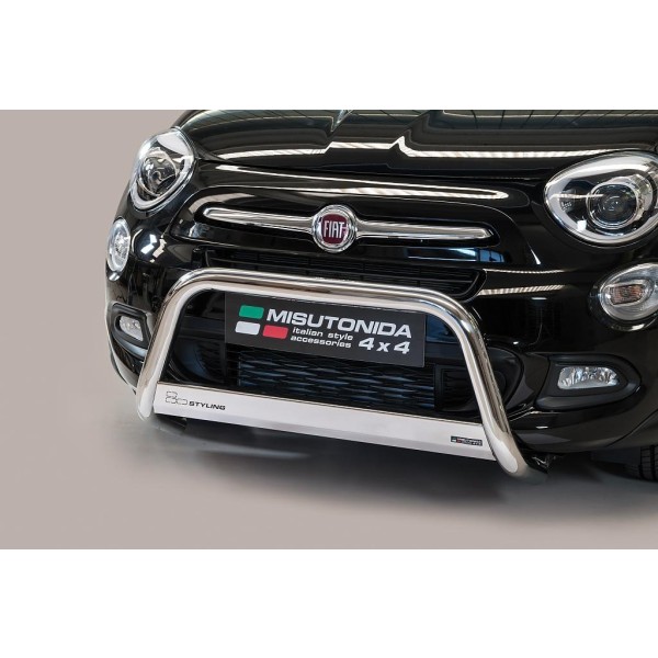 Fiat 500 X nerezový přední ochranný rám 63mm