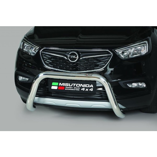 Opel Mokka X nerezový přední ochranný rám 76mm