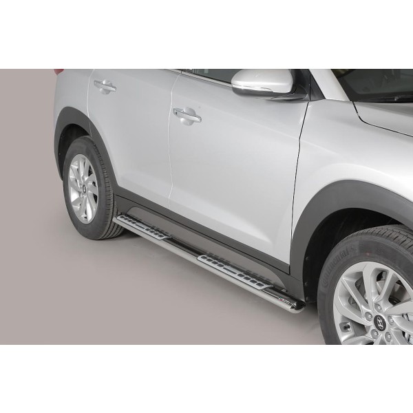 Nerez boční designové nášlapy Hyundai Tucson III