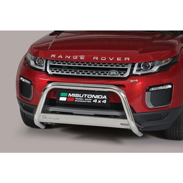Range Rover Evoque nerezový přední ochranný rám 63mm