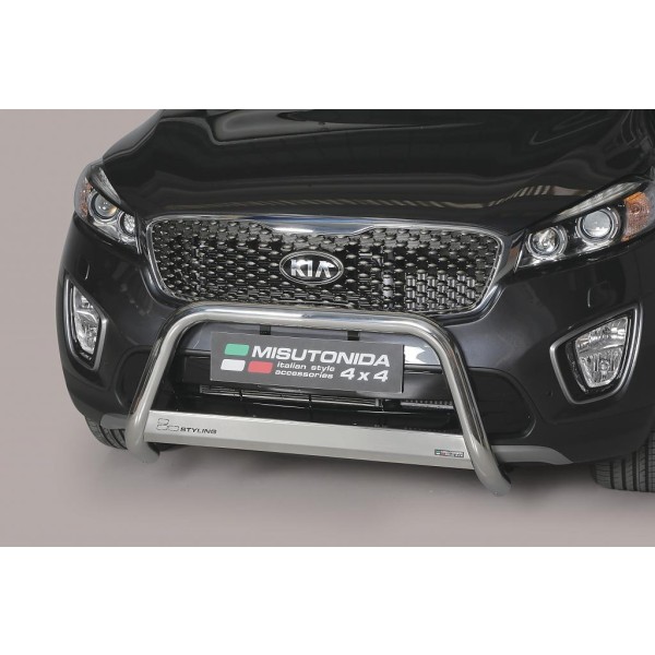 Kia Sorento III nerezový přední ochranný rám 63mm