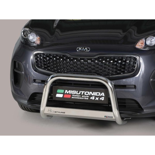 Kia Sportage IV nerezový přední ochranný rám 63mm