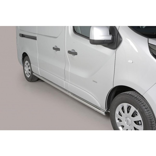 Nerez boční nášlapy Opel Vivaro III (LWB)