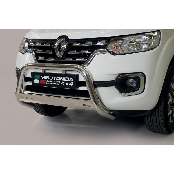 Renault Alaskan nerezový přední ochranný rám 63mm