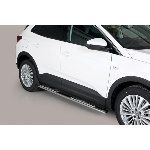 Nerez boční designové nášlapy Opel Grandland X