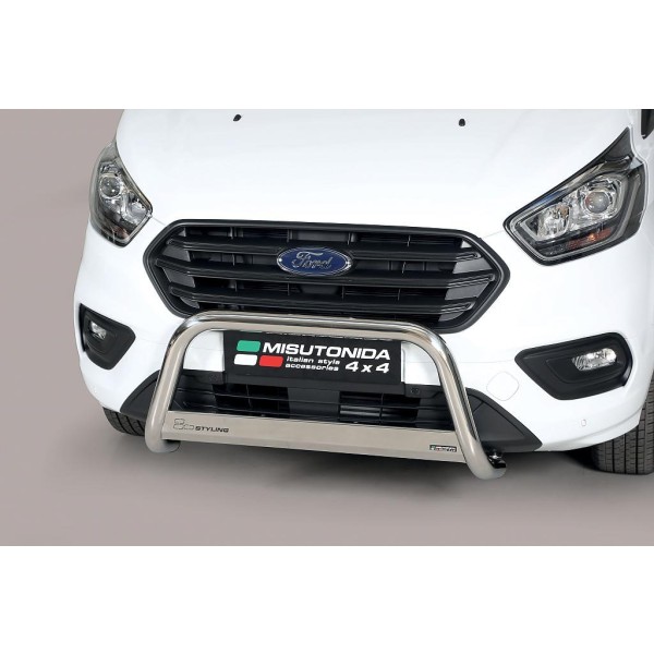 Ford Transit Custom nerezový přední ochranný rám 63mm