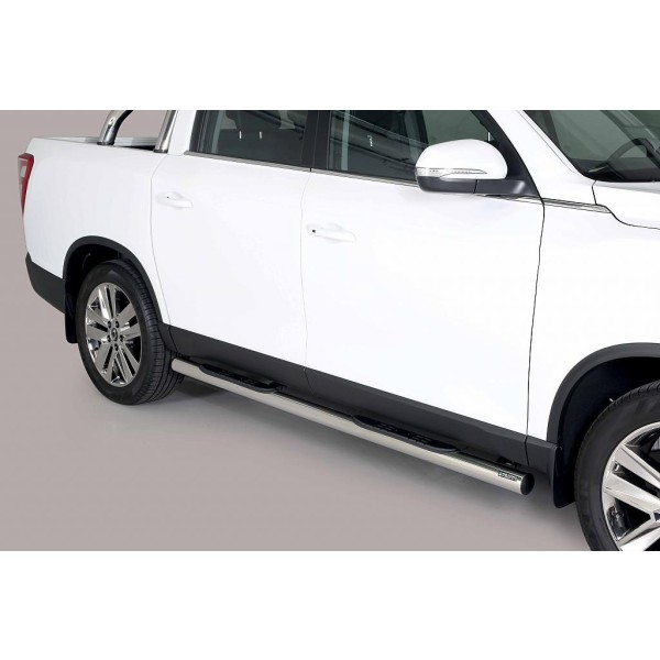 Nerez boční nášlapy se stupátky Ssangyong Musso