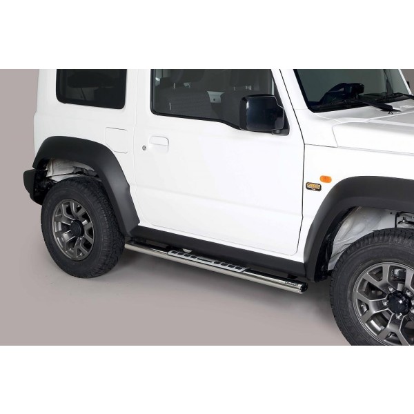 Nerez boční designové nášlapy Suzuki Jimny IV