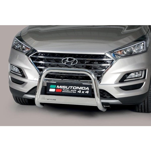 Hyundai Tucson III facelift nerezový přední ochranný rám 63mm