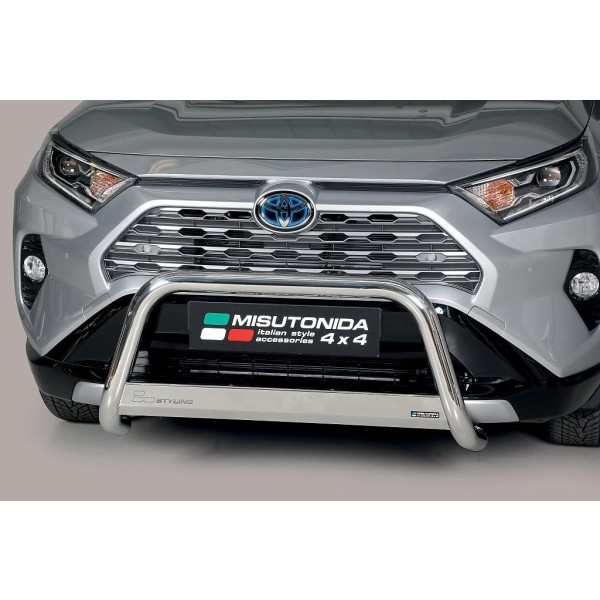 Toyota RAV 4 / Hybrid nerezový přední ochranný rám 63mm
