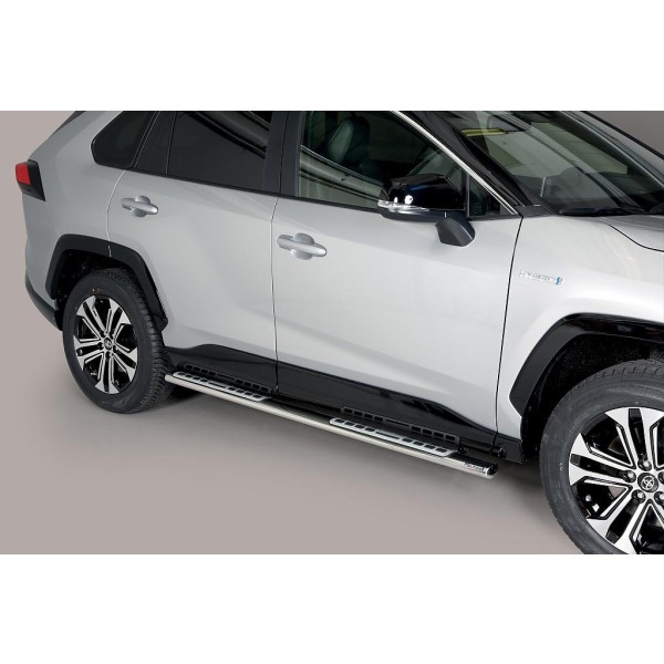 Nerez boční designové nášlapy Toyota RAV 4