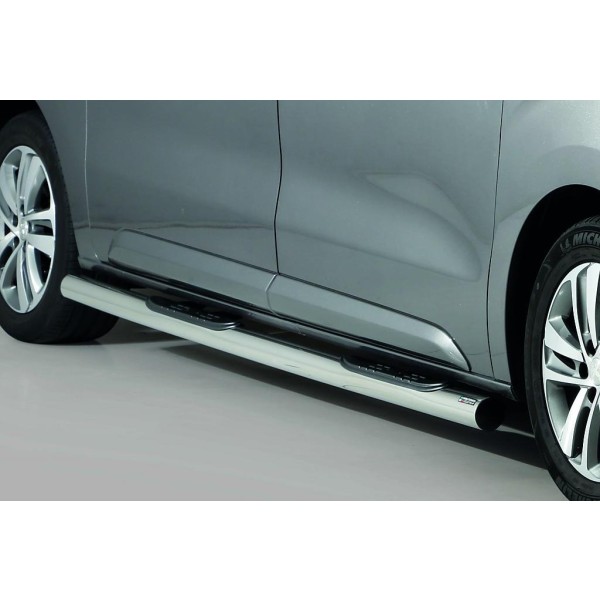 Nerez boční nášlapy se stupátky Peugeot Expert / Traveller LWB / MWB