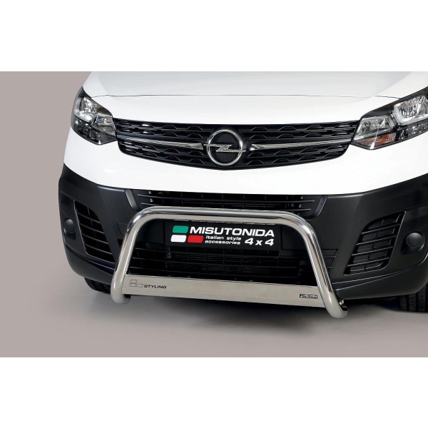 Opel VIVARO nerezový přední ochranný rám 63mm