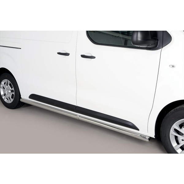 Nerez boční nášlapy Opel VIVARO C - Ø 63mm