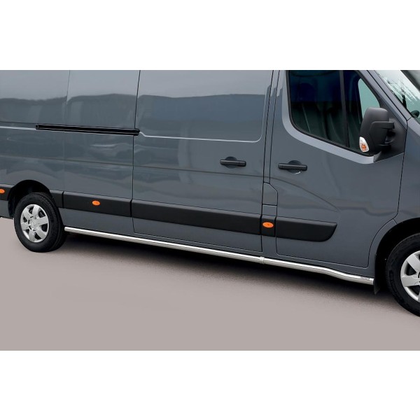 Nerez boční nášlapy Renault Master 2019 L3 - Ø 63mm