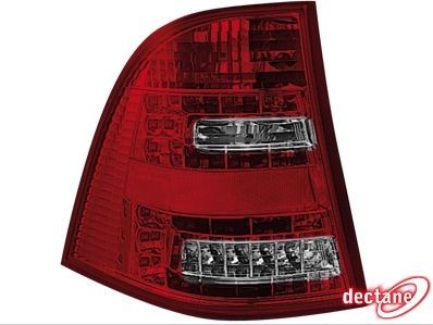 MERCEDES W163 M-Klasse - Zadní čirá světla LEDKOVÉ - Červené