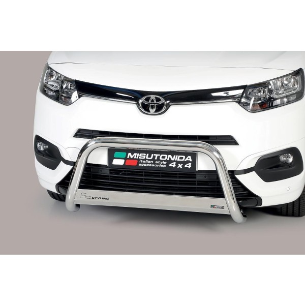 Toyota ProAce City Verso / Furgon nerezový přední ochranný rám 63mm