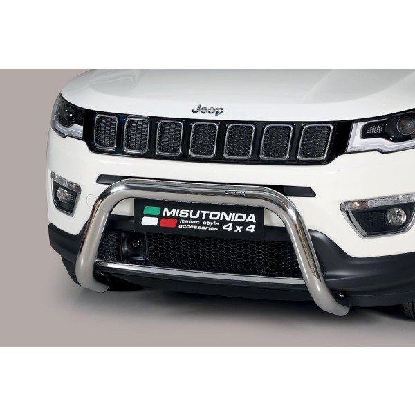 Jeep Compass II nerezový přední ochranný rám 76mm