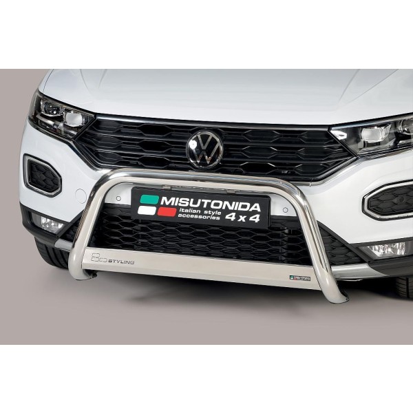 Volkswagen T-ROC nerezový přední ochranný rám 63mm