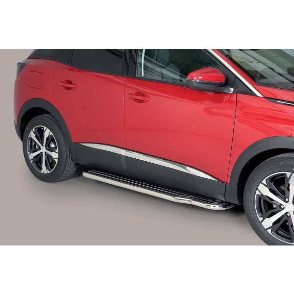 Nerez boční nášlapy Peugeot 3008