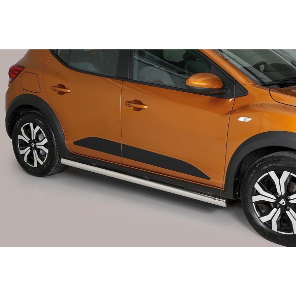 Boční nerezové nášlapy DACIA SANDERO STEPWAY III