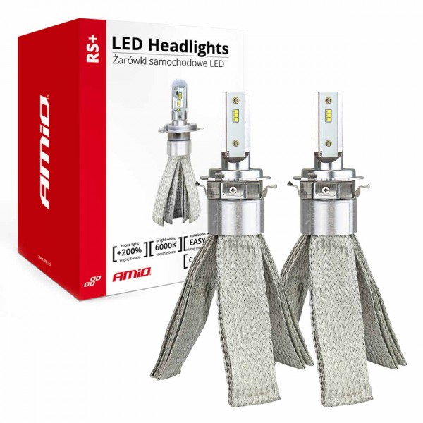 LED žárovky pro hlavní svícení H7-6 50W RS+ Slim Series