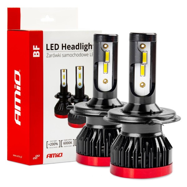 LED žárovky pro hlavní svícení H4/H19 série BF