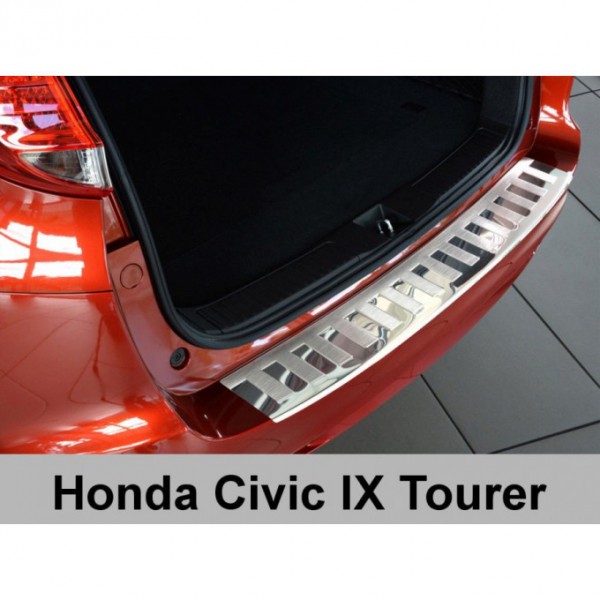 Ochranný panel zadního nárazníku nerez - Honda Civic Combi (01/2014->)