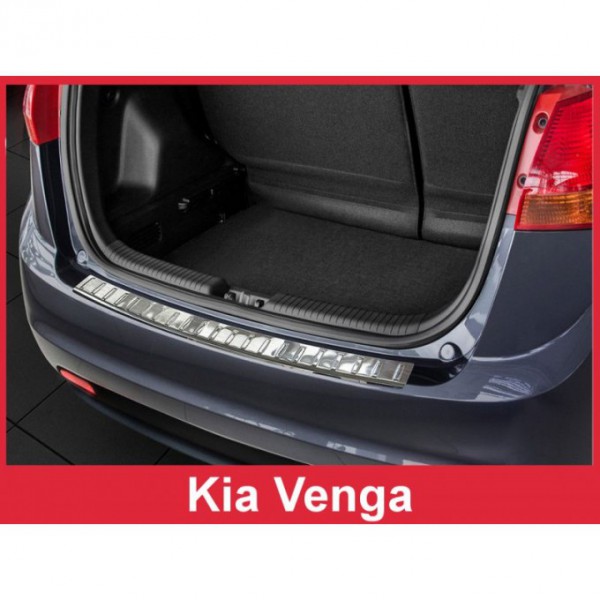 Ochranný panel zadního nárazníku nerez - Kia Venga Facelift (2014->)