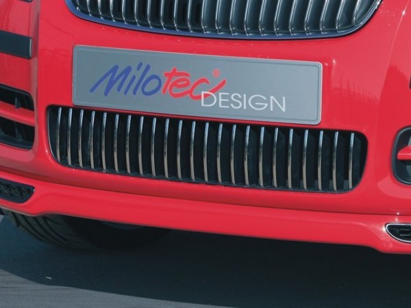 Škoda Fabia II - Lišty předního nárazníku