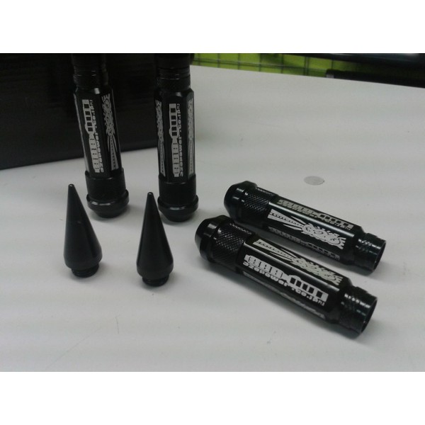 Odlehčené matice kol  326 POWER - černé M12x1.5