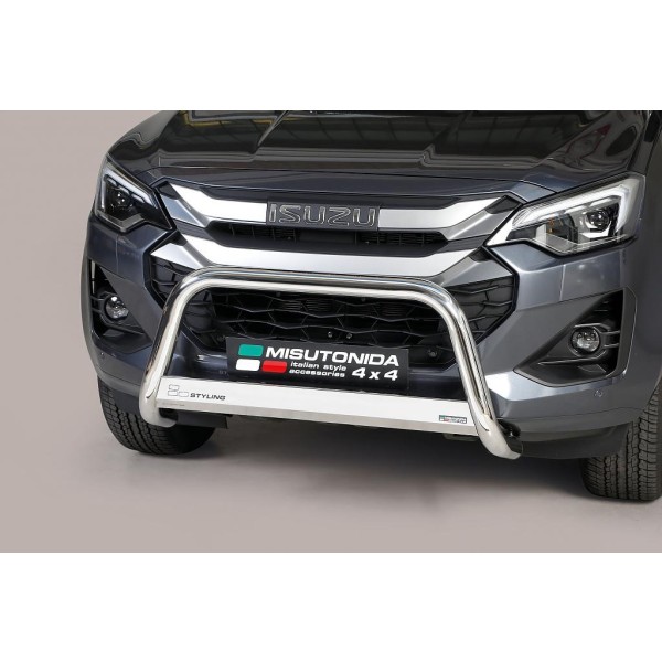 Isuzu D-MAXX III facelift nerezový přední ochranný rám 63mm