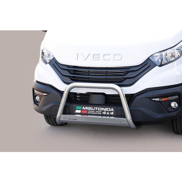 IVECO Daily nerezový přední ochranný rám 63mm