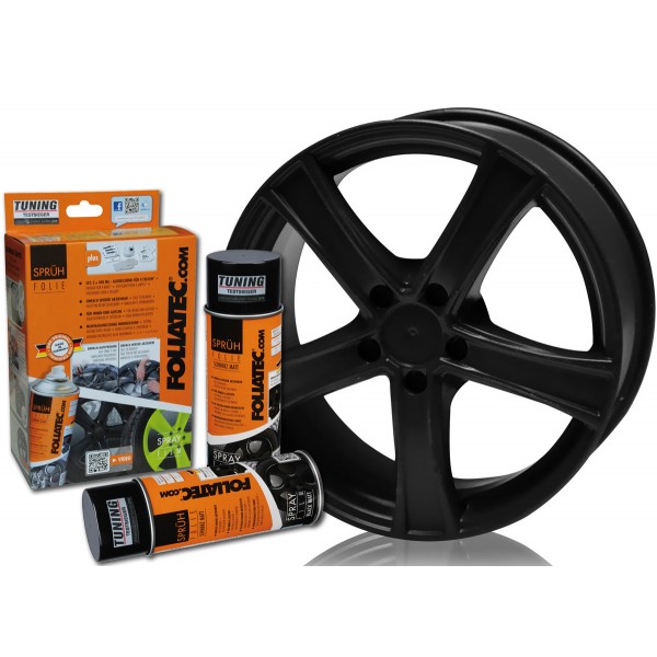 FOLIATEC fólie ve spreji (dip) 800 ml, Barva Černá lesklá
