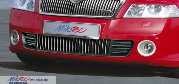 Škoda Octavia II - Lišty předního nárazníku