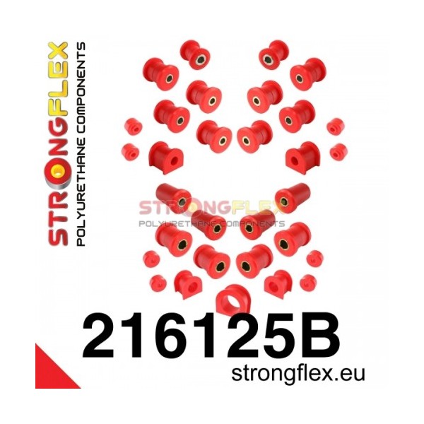 Toyota Land Cruiser 96-02 - komletní uložení náprav, Sada