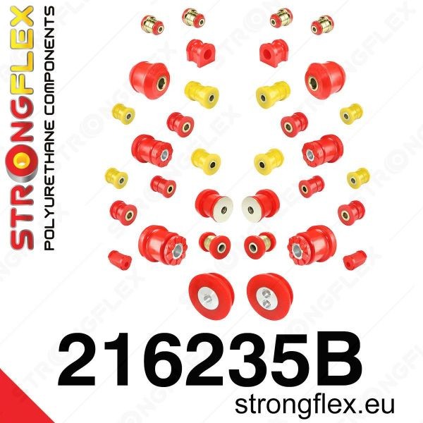 Lexus IS II 05-13 - komplet silentbloky podvozku