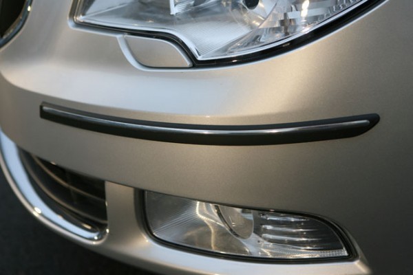 Škoda Superb II sedan/combi - Ochranné lišty předního a zadního nárazníku