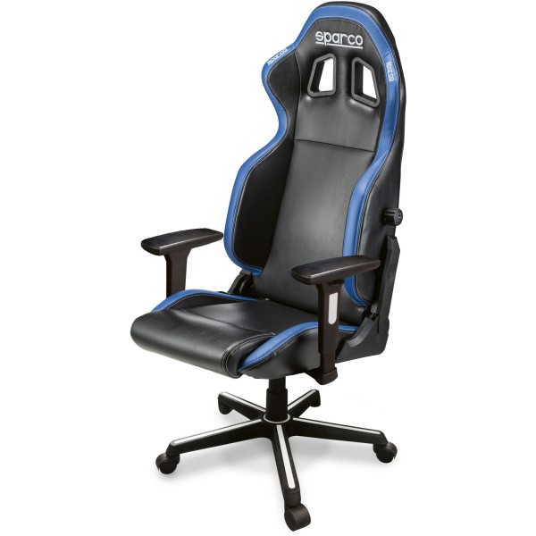 Sparco Icon kancelářská - herní židle, barva: černo-modrá