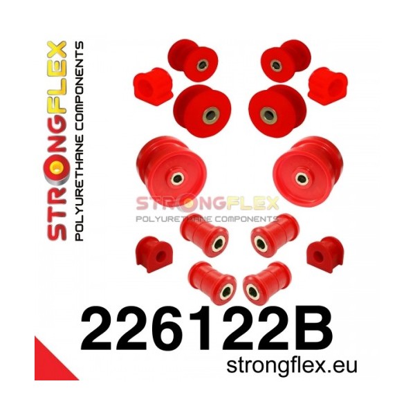 VW Golf IV R32 - komletní uložení náprav (Velká sada)