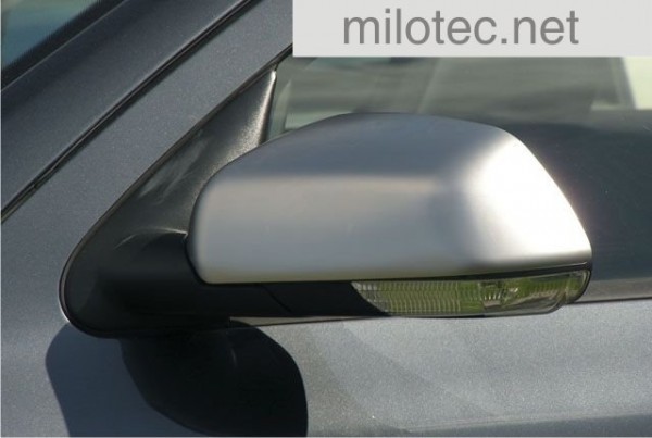 Škoda Octavia II - Kryty zrcátek ,matový nerez