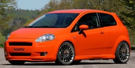 Fiat Grande Punto - Spodní maska nárazníku NOVITEC