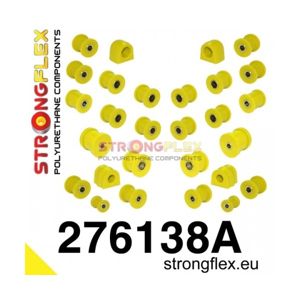 Subaru Forester SF 97-02 - kompletní uložení náprav, sada - SPORT