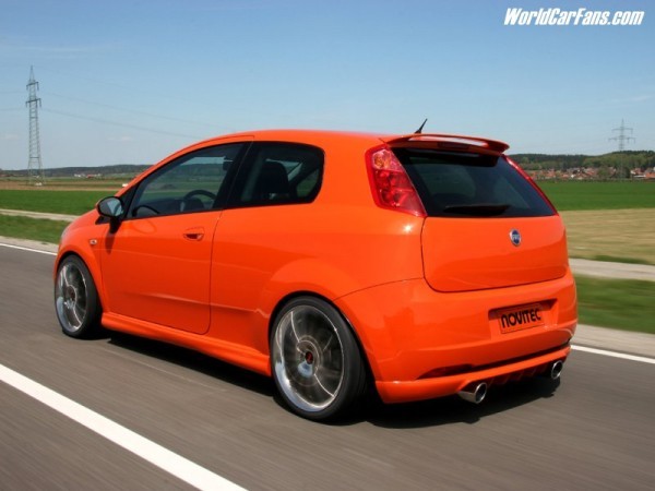 Fiat Grande Punto - Stříška NOVITEC