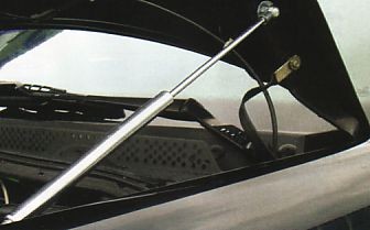 Chromové vzpěry kapoty motoru BMW E36 (Lim./Compact/Touring)