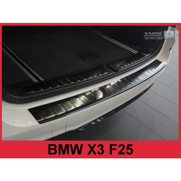 NEREZ Kryt prahu zadních dveří BMW X3 F25 - černý grafit
