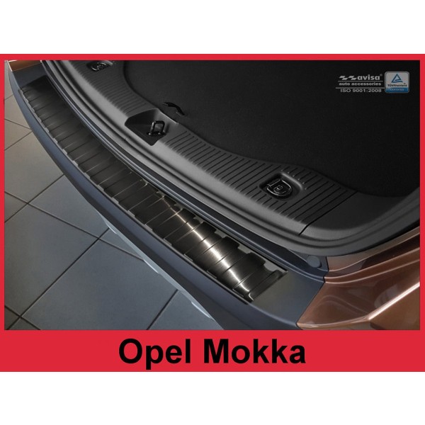 NEREZ Kryt prahu zadních dveří Opel Mokka - černý grafit
