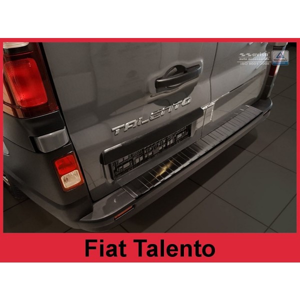 NEREZ Kryt prahu zadních dveří Fiat Talento - černý grafit